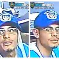 Cops are looking for the suspect who allegedly rammed his victim with a car before beating him in Astoria.