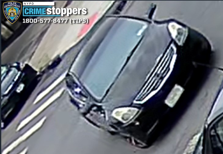 Police say the suspect used this dark-colored Nissan Altima to ram his victim, then beat him, leaving him critically injured with severe head trauma.