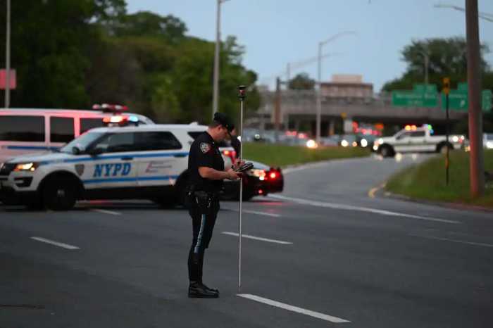 A Bayside man was sentenced to prison for driving the wrong way on the Clearview Expressway in 2023, ramming five cars and injuring two motorists.