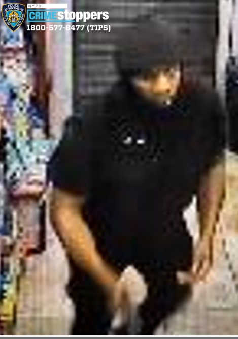 The NYPD is asking the public for help in identifying this gunman, who allegedly shot two store workers at a Briarwood convenience store on Aug. 16.