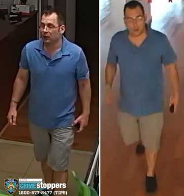 burglar-flushing-adult-day-care-NYPD-photo