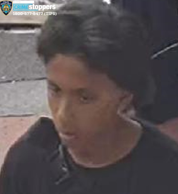 Cops are looking for this suspect for allegedly injuring an elderly woman during a purse snatching in Flushing.