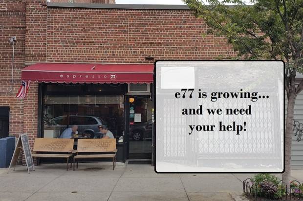 Espresso 77 is doubling its space