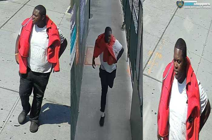 Cops are looking for this suspect, who allegedly shot a man in Far Rockaway in broad daylight on Tuesday, Aug. 12.