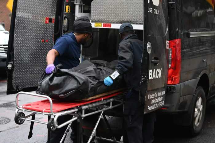 A DOT worker came across the skeletal remains of a human along the Jackie Robinson Parkway in Glendale on Wednesday, Aug. 6.