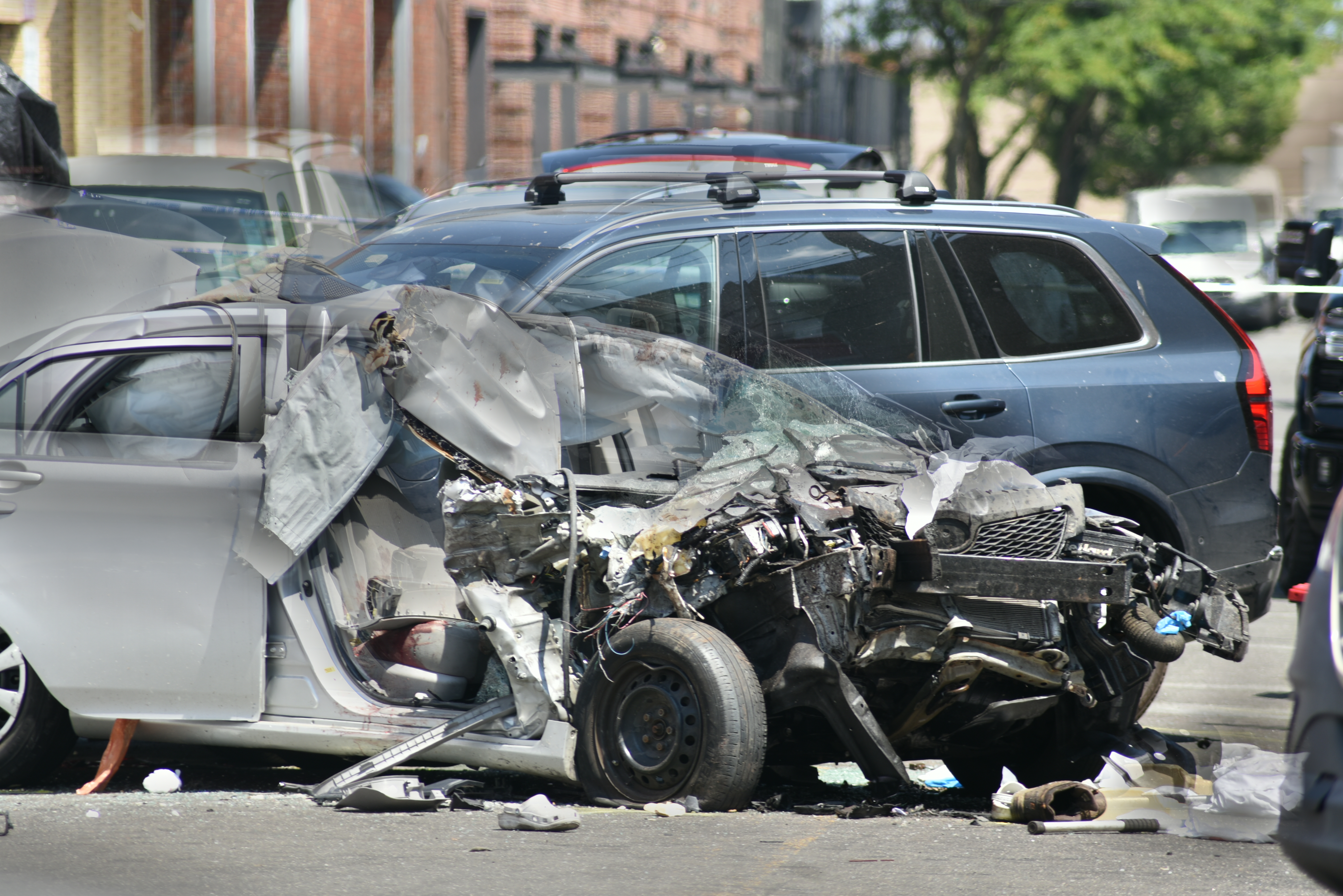 Three men were killed in a horrific chain-reaction crash involving several vehicles in Astoria on Tuesday, Aug. 12. 