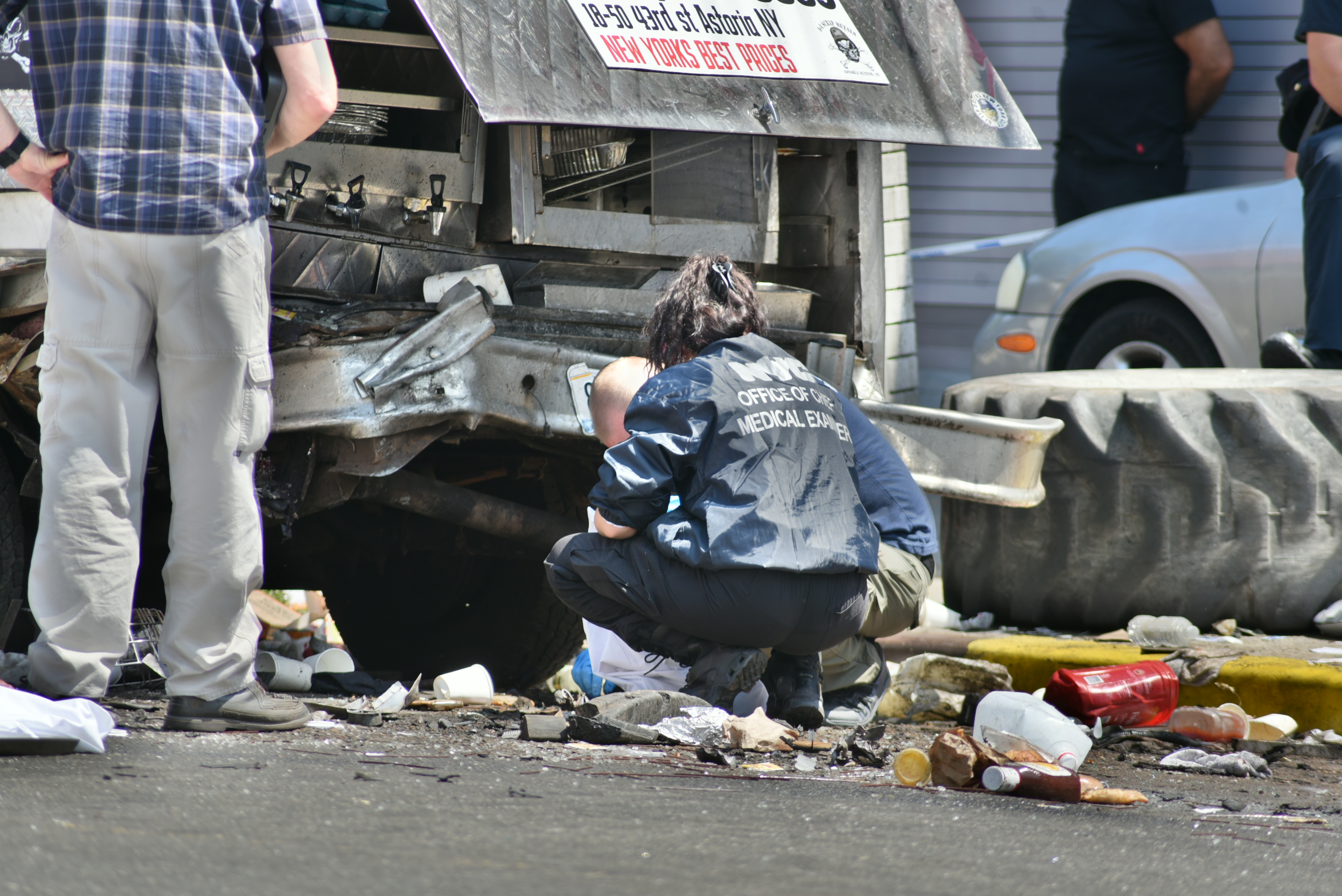 Three men were killed in a horrific chain-reaction crash involving several vehicles in Astoria on Tuesday, Aug. 12. 