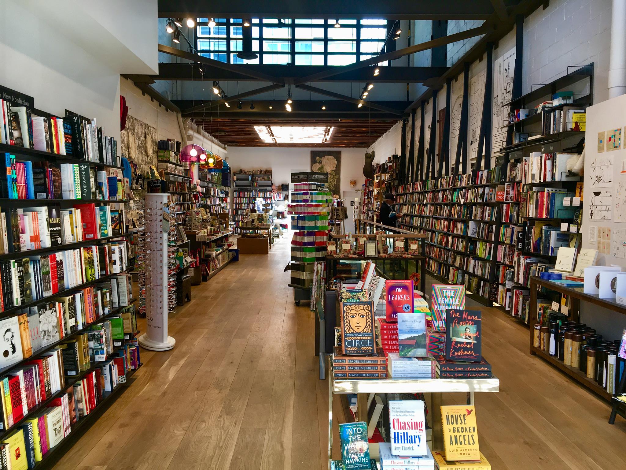 The interior of Book Culture LIC in Long Island City.