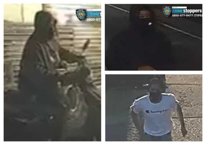 Cops are looking for these suspects who allegedly stole a half dozen mopeds from their owners, often at knifepoint, since June.