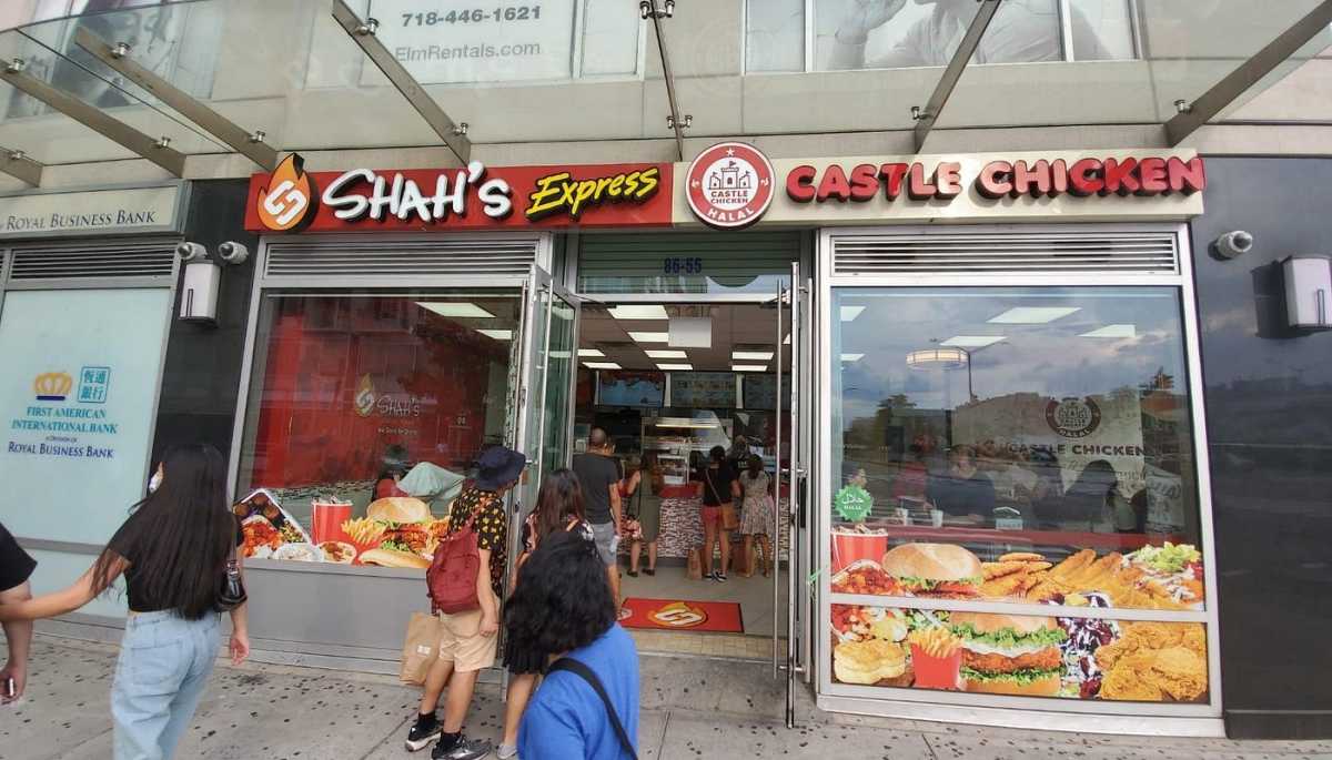 A 14-year-old boy was stabbed in the face on Thursday in Elmhurst and sought refuge in Castle Chicken on Broadway, where workers called police. Another 14-year-old boy was arrested and charged with assault.