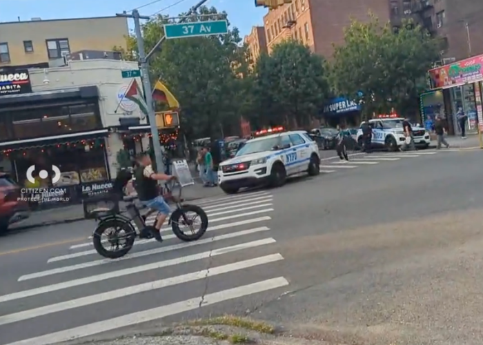 A Brooklyn teenager was stabbed to death on 93rd Street in Jackson Heights on Thursday, Aug. 14, and the suspect remains at large.