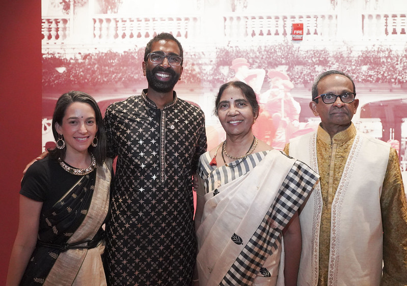 Council Member Shekar Krishnan at the launch of the New York Sari on Sept. 18. Photo: NYC Council Flickr/Gerardo Romo