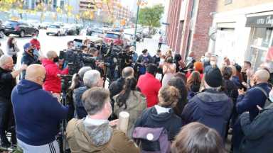 About-80-attendees-gathered-at-the-event-outside-Little-Chef-Little-Cafe-located-at-5-43-48th-Ave.-Friday-Nov.-13-Michael-Dorgan-Queens-Post
