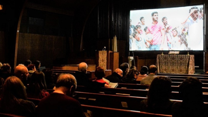 Attendees at the Sunnyside Shorts International Film in 2019 (Photo provided by Sherry Gamlin)