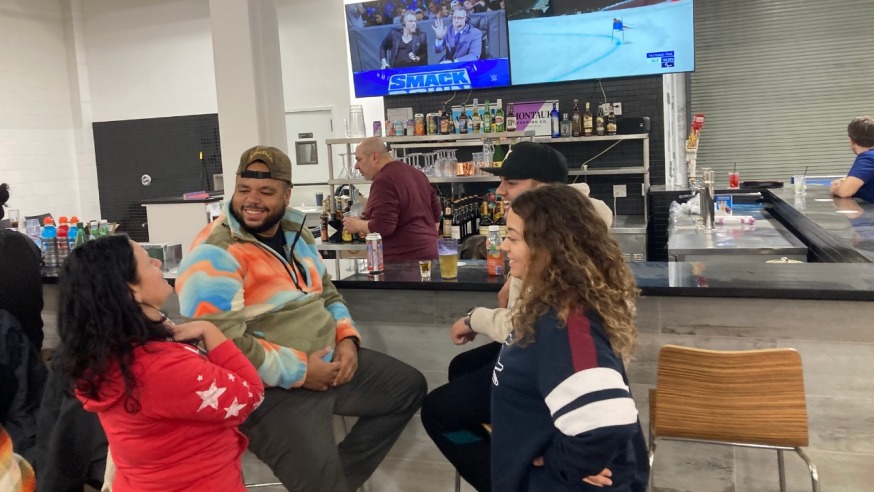 Bar area in Sunnyside (provided by Leon Dubov, owner of QBK Sports)