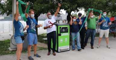 Bigbelly-Official-ribbon-cutting