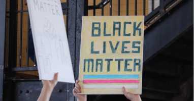 Black-Lives-Matter-sign-Michael-Dorgan-Queens-Post