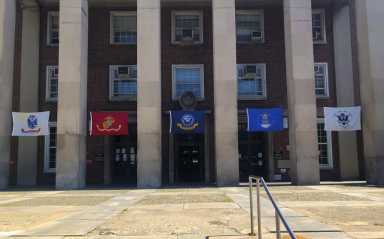 Borough-Hall-flags