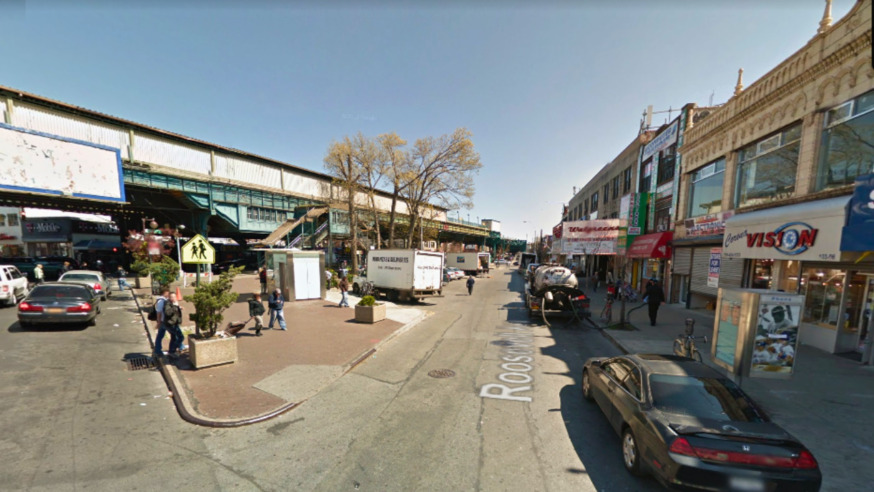 Corona Plaza in 2012 (Photo Google Maps)