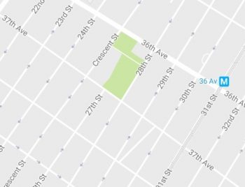 Location of playground