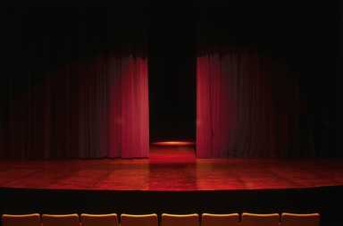 Empty Theater Stage