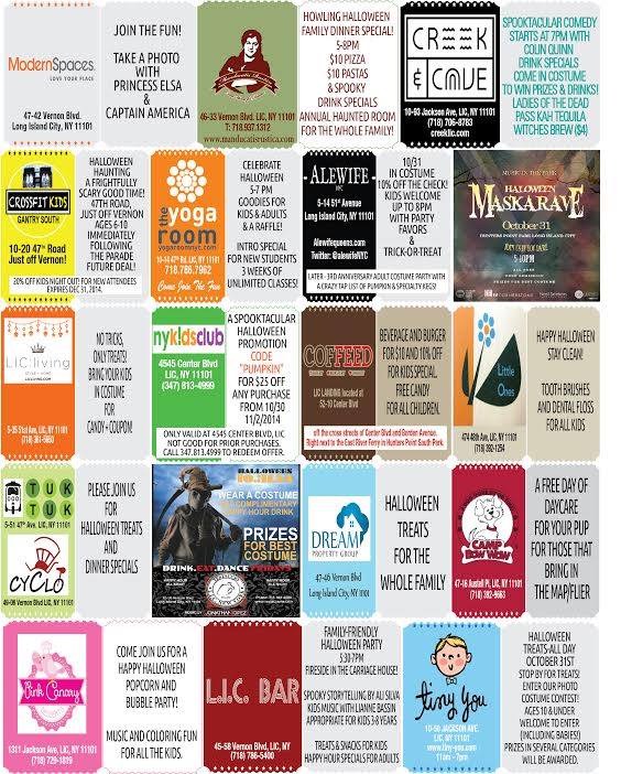 Some of the businesses that are participating