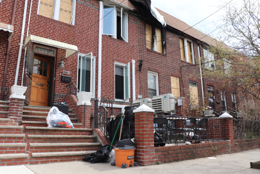 Astoria Fire (Photo by Michael Dorgan)