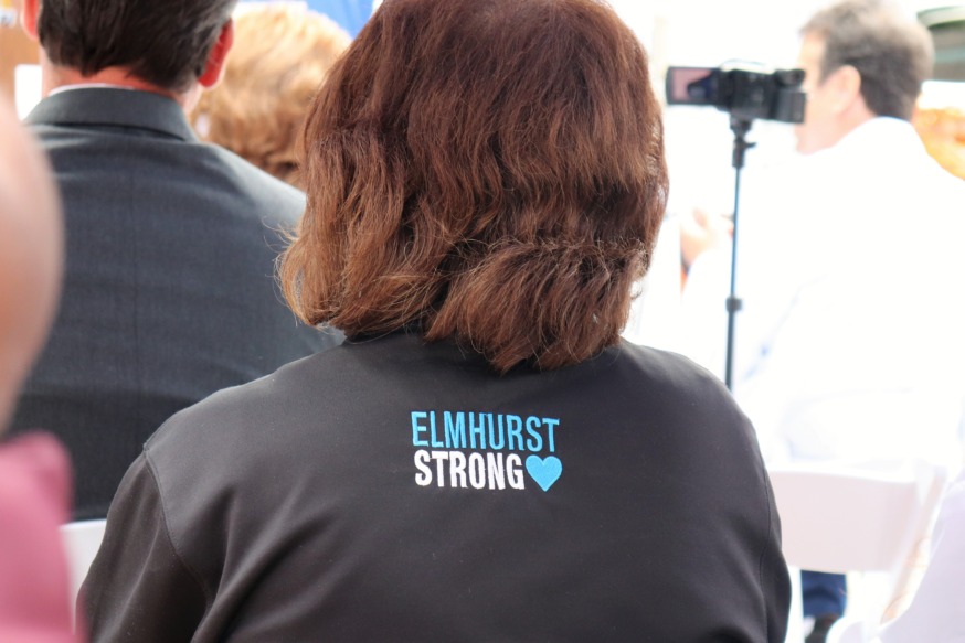 Donovan Richards Elmhurst Hospital (Photo by Michael Dorgan)