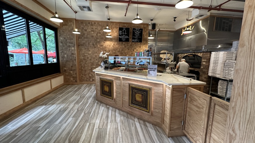 Juliet's pizzeria in Long Island City, Queens (Photo by Michael Dorgan)