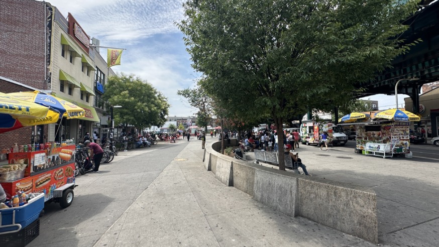 Corona Plaza (Photo by Michael Dorgan)