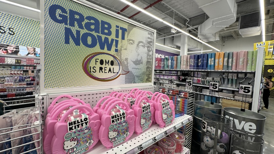 Five Below store, located at 22-13 31st St. in the Ditmars section of Astoria (Photo by Michael Dorgan)