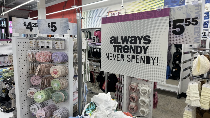 Five Below store, located at 22-13 31st St. in the Ditmars section of Astoria (Photo by Michael Dorgan)