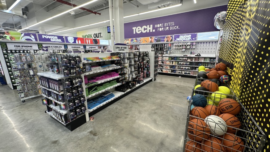 Five Below store, located at 22-13 31st St. in the Ditmars section of Astoria (Photo by Michael Dorgan)