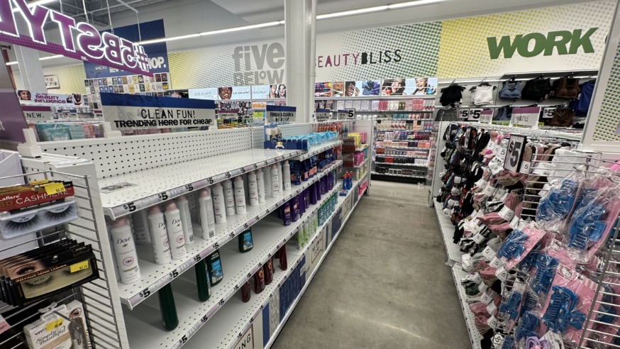 Five Below store, located at 22-13 31st St. in the Ditmars section of Astoria (Photo by Michael Dorgan)