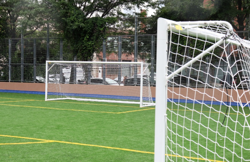 Gantry Plaza State Park Sports Field (Photo Michael Dorgan, Queens Post)
