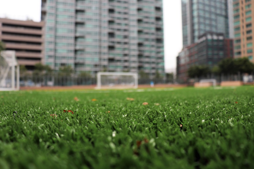 Gantry Plaza State Park Sports Field (Photo Michael Dorgan, Queens Post)