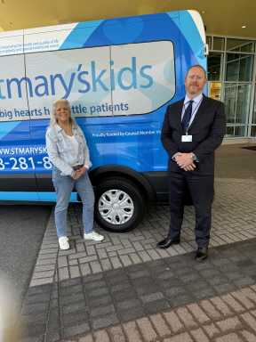 Council Member Vickie Paladino secured the a grant worth $68,000 for a wheelchair-accessible van at St. Mary’s Healthcare System for Children in Bayside.