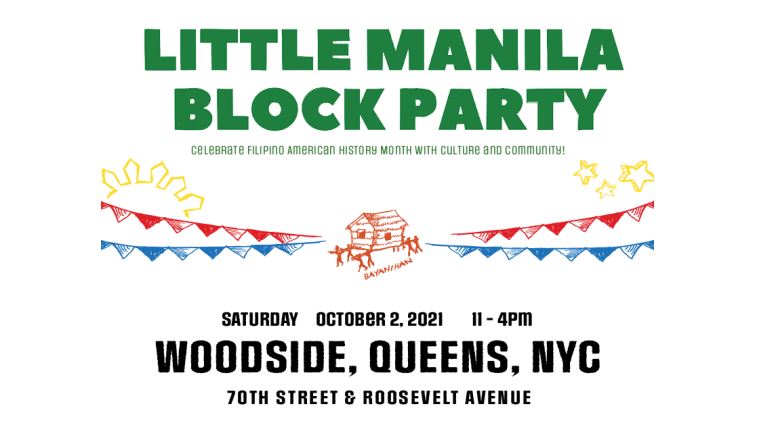 A block party celebrating the Filipino community's contributions to American history will take place in Woodside Saturday.
