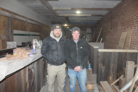 James Moore and Sean xx