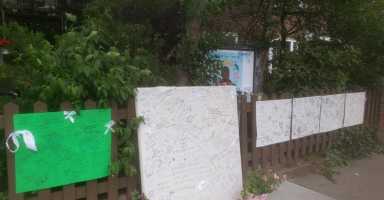 Memorial-for-George-Floyd-on-Skillman-Avenue-Image-by-Brent-O-Leary