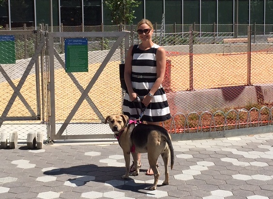 Tracey Morgan with Millie