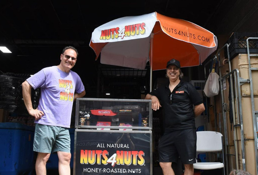 Nuts4Nuts Owners Cliff Stanton and Alex Rad.