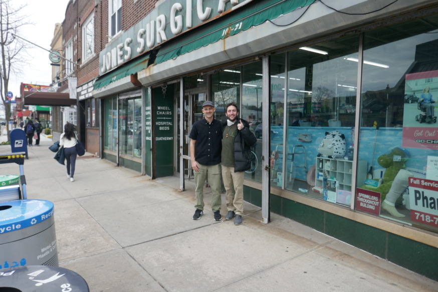), Jones Surgical storefront & signage in Forest Hills (Photo provided by Michael Perlman)