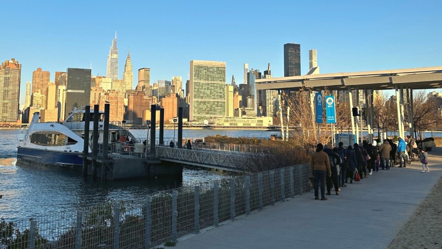 LIC Ferry Landing (Photo Michael Dorgan, Queens Post)