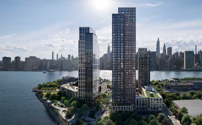 2-21 Malt Drive, a 38-story development on the Long Island City waterfront. HPD held a lottery for 244 of the building's 811 units. The lottery was for applicants earning 130% of the Area Median Income.