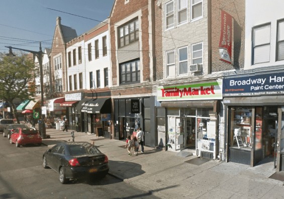 A string of robberies hit stores along Broadway