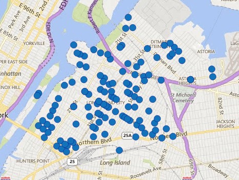 Major crime in the 114 Precinct this year