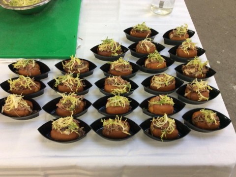 Lobster Roll with tarragon-green-goddess dressing by Danny Brown. 