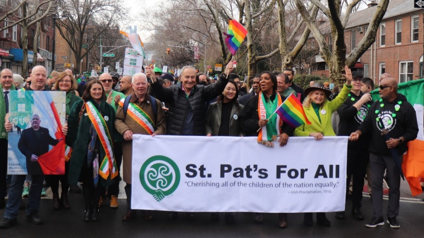 St. Pats For All (Photo by Michael Dorgan, Queens Post)