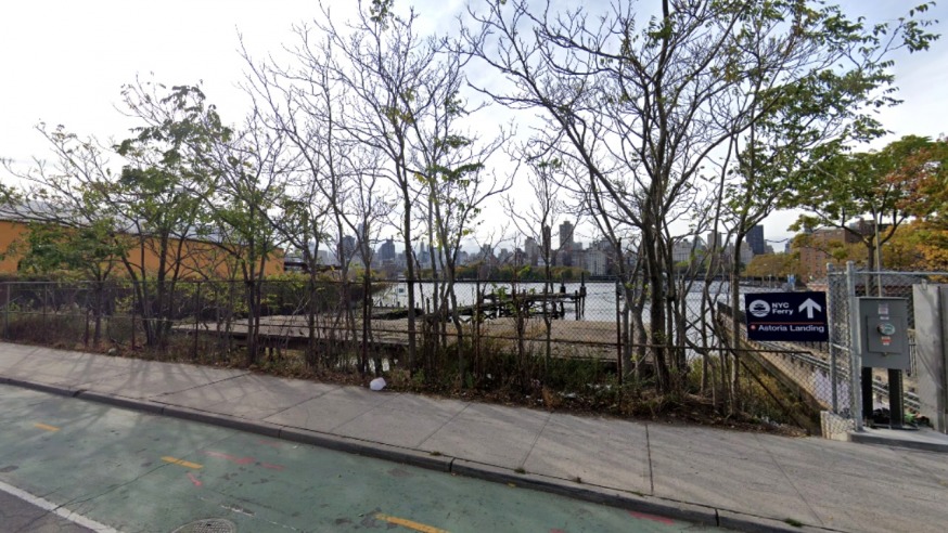 The inlet in 2020 (Photo Google Maps)